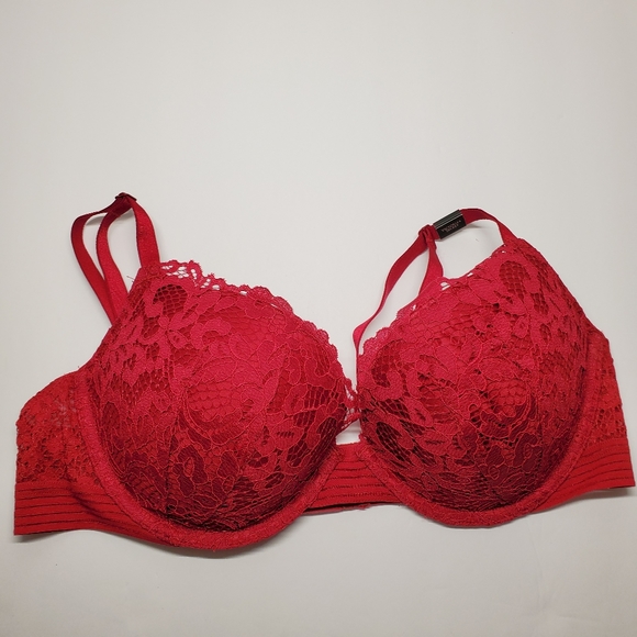 Victoria's Secret Other - NWT Victoria Secret Red Lace Bra Sz. 36C Padded